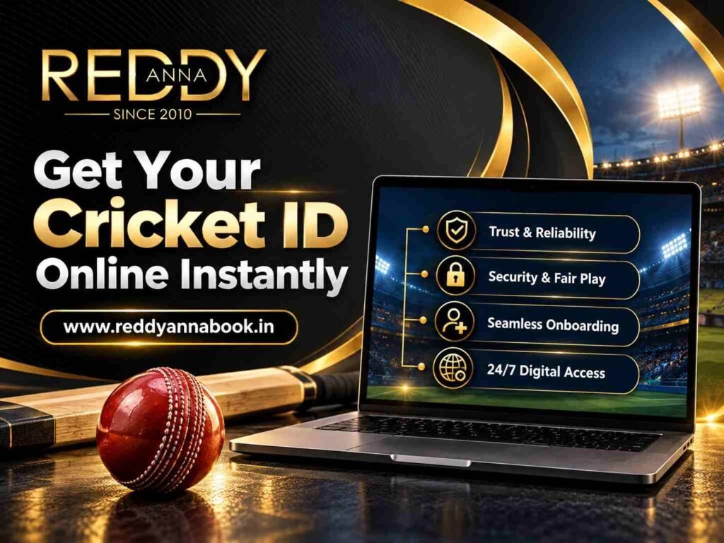 reddy anna book get you cricket id